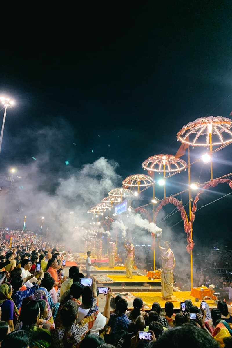 Ganga aarti, Varanasi