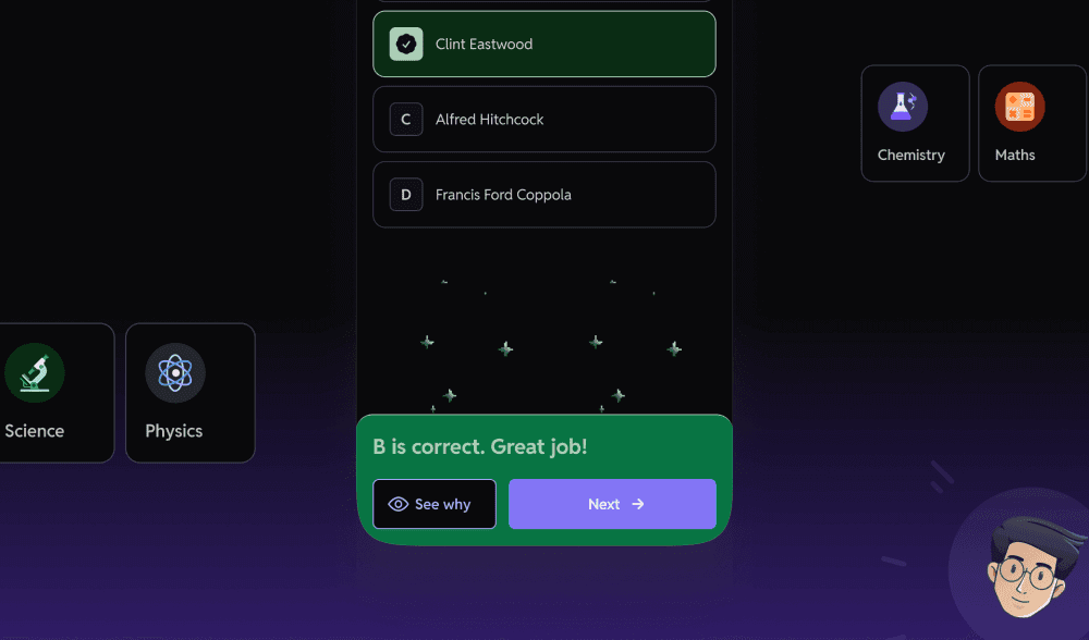 AI Quiz — AI-powered quiz experience for PhysicsWallah