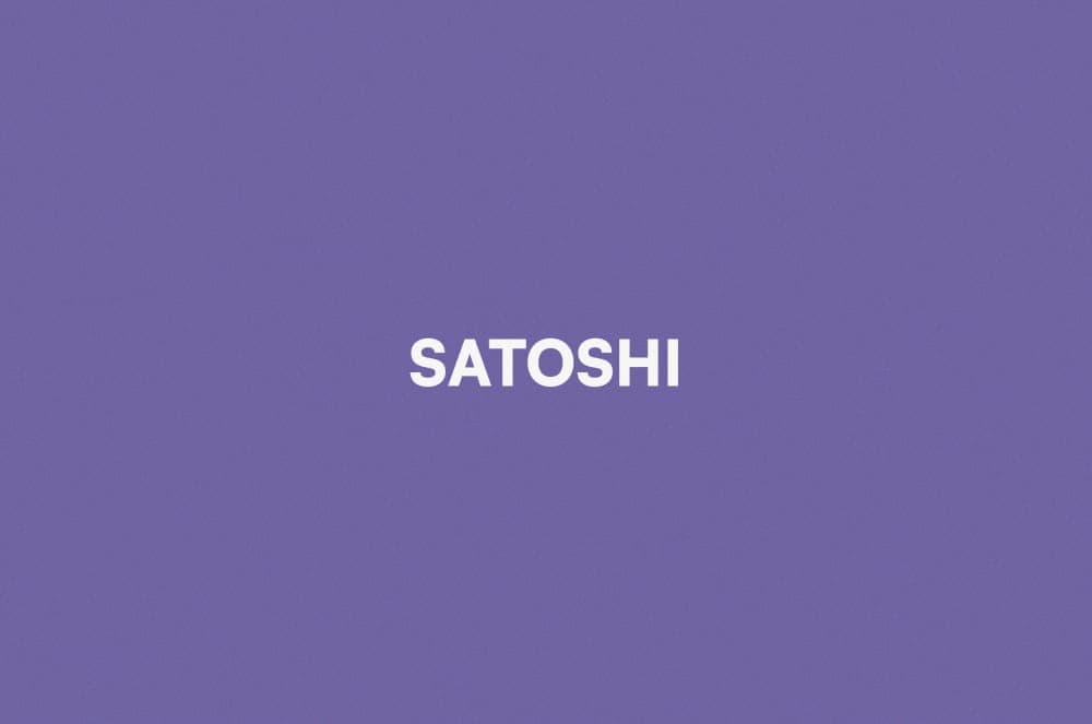 Satoshi — The typeface for Yulu