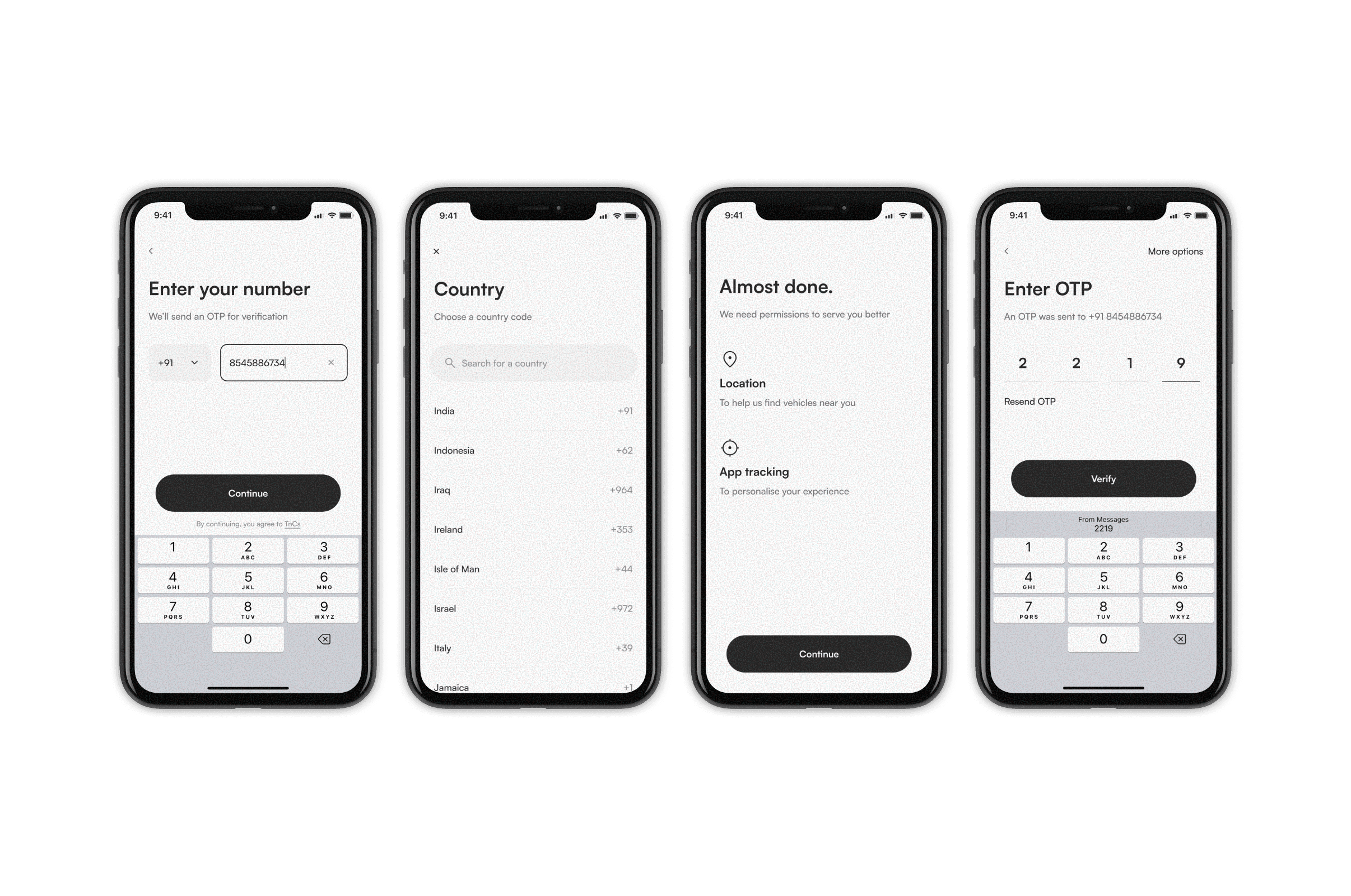 Satoshi across the app.